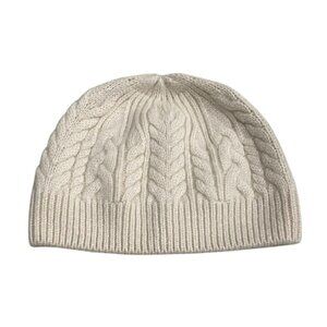 ARITZIA Alxiliary Cashmere Winter Beanie HatCable Knit One Size